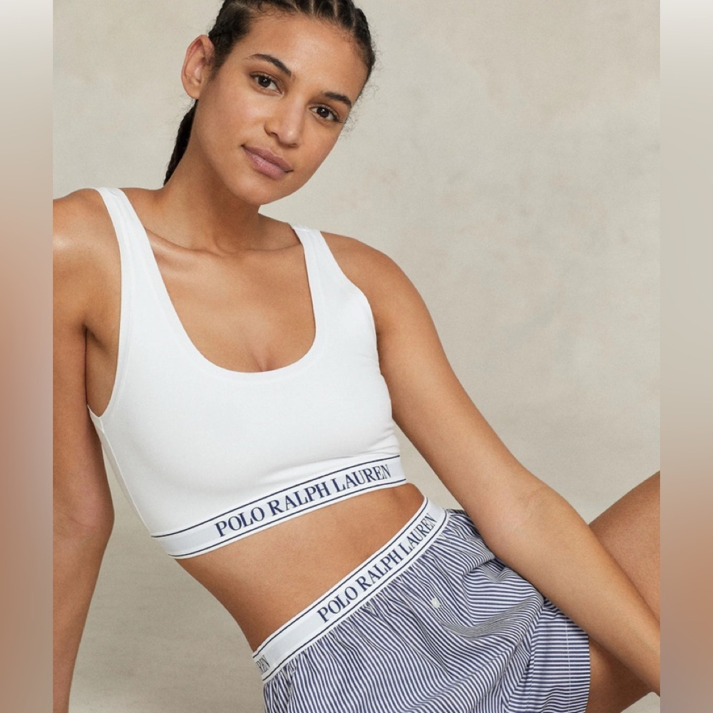 Polo Ralph Lauren Scoop Cropped Tank Size M